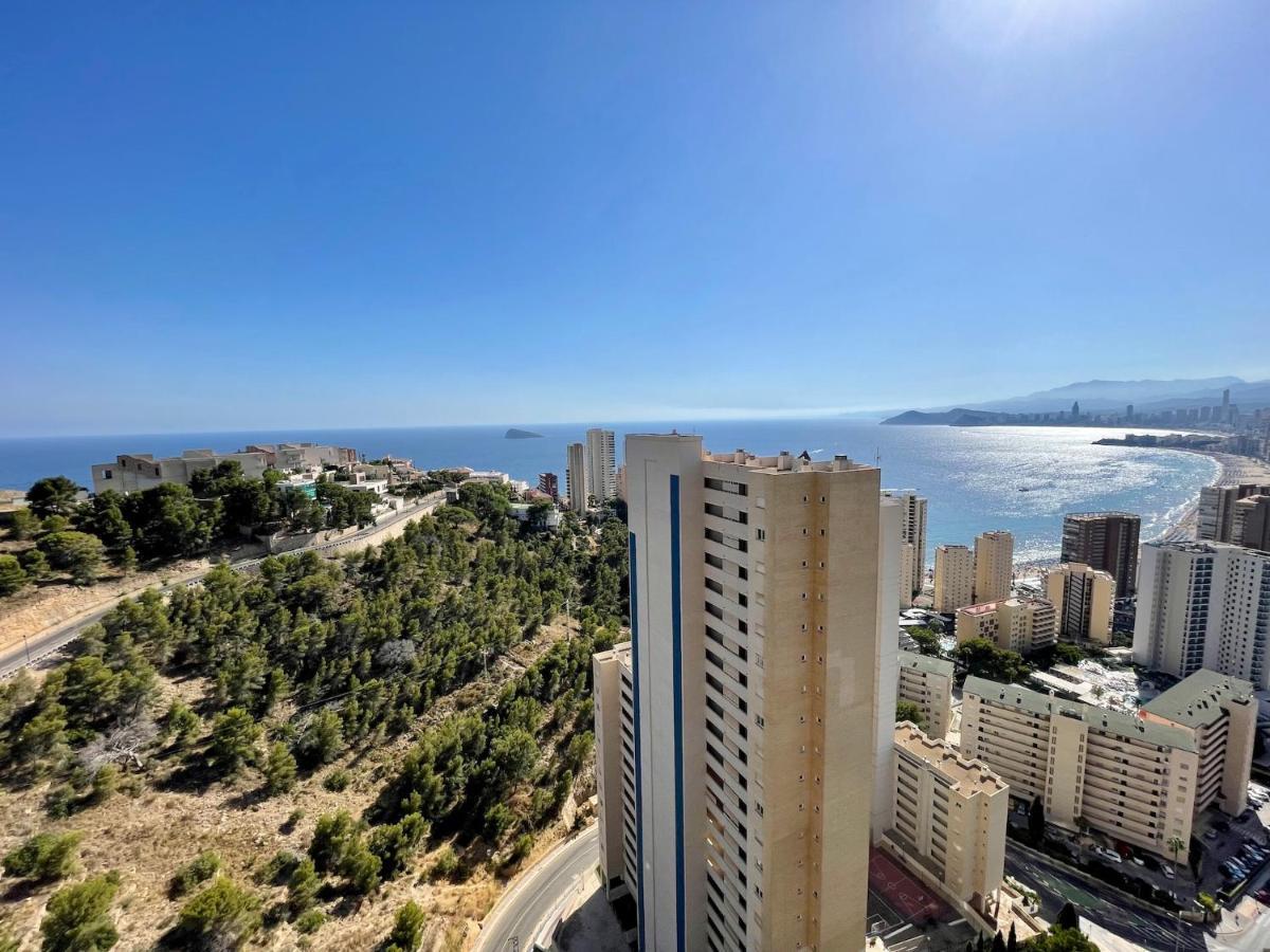 Lujoso Apartamento Con Vistas Al Mar En Mirador Del Mediterraneo By Gestaltur ベニドルム エクステリア 写真