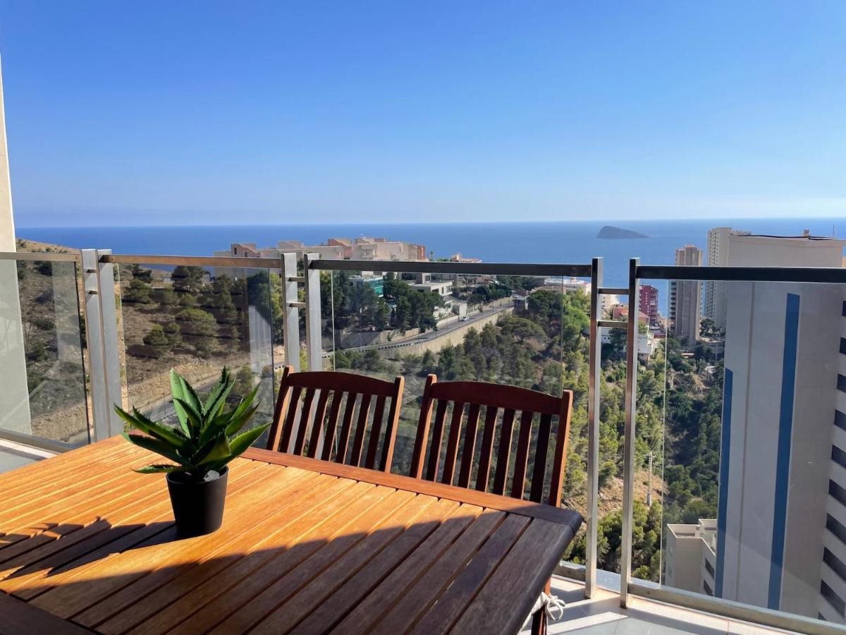 Lujoso Apartamento Con Vistas Al Mar En Mirador Del Mediterraneo By Gestaltur ベニドルム エクステリア 写真