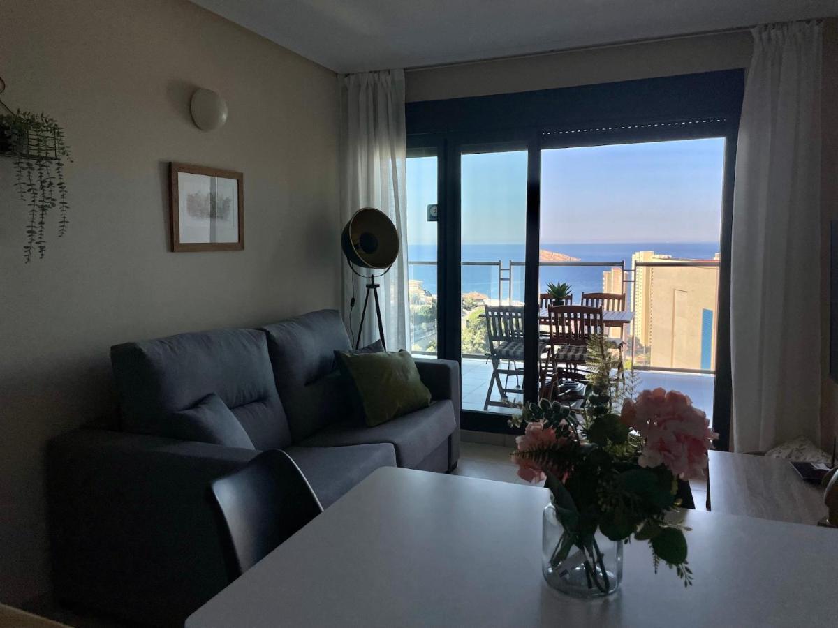 Lujoso Apartamento Con Vistas Al Mar En Mirador Del Mediterraneo By Gestaltur ベニドルム エクステリア 写真