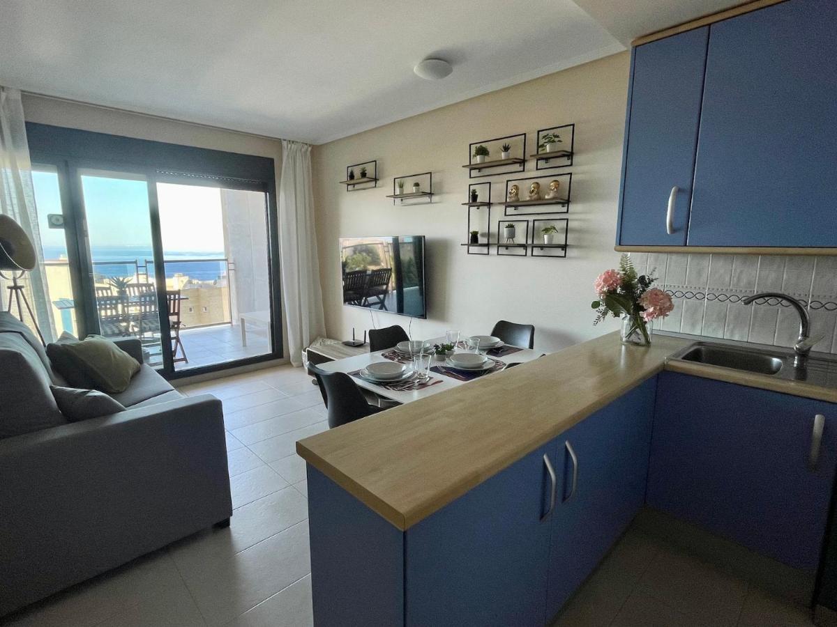 Lujoso Apartamento Con Vistas Al Mar En Mirador Del Mediterraneo By Gestaltur ベニドルム エクステリア 写真
