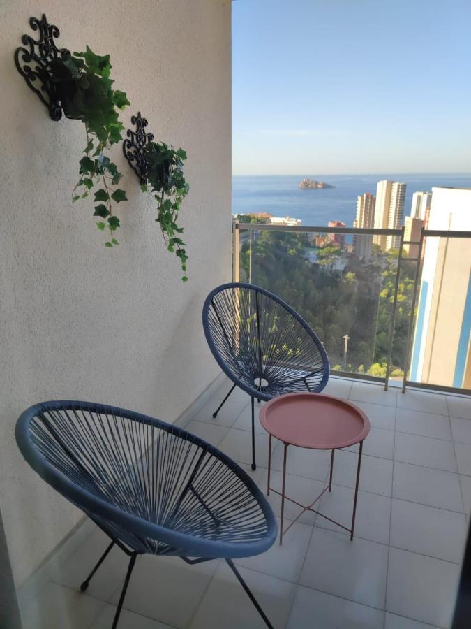 Lujoso Apartamento Con Vistas Al Mar En Mirador Del Mediterraneo By Gestaltur ベニドルム エクステリア 写真