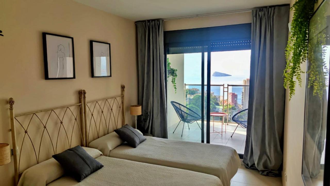Lujoso Apartamento Con Vistas Al Mar En Mirador Del Mediterraneo By Gestaltur ベニドルム エクステリア 写真
